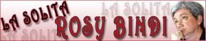 La Solita Rosy Bindi